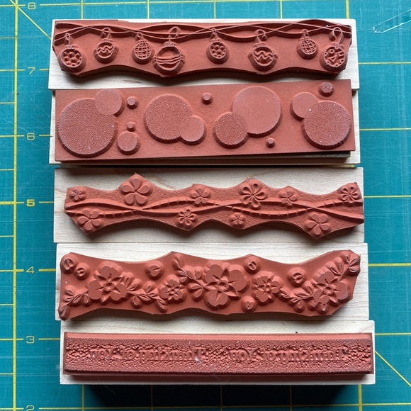 Hero Arts Set of 5 Rubber Stamps - Picture 2 of 2